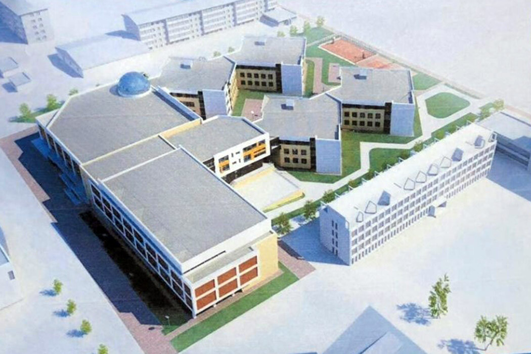 строительство школы на Космическом проспекте в Омске