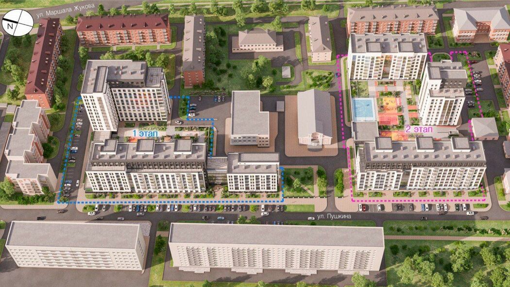 Обманутым дольщикам в Омске выделят квартиры в новостройках в центре города